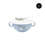 Zebra Bowl Kiddy With Spoon & Lid 11cm - 184287