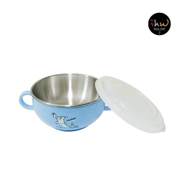 Zebra Bowl Kiddy With Spoon & Lid 11cm - 184287