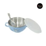 Zebra Bowl Kiddy With Spoon & Lid 11cm - 184287