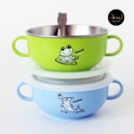 Zebra Bowl Kiddy With Spoon & Lid 11cm - 184287