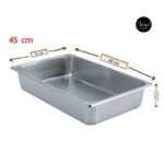 Zebra Stainless Steel Food Pan 45cm - 141045