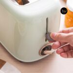 Ocean Bread Toaster 2 Slices with dust Cover - OBTC02W1