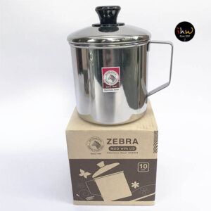 Zebra Mug With Lid - 110111