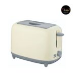 Ocean Bread Toaster 2 Slice With Cover Grey - OBT802GR