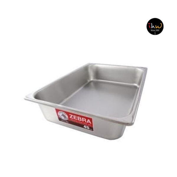 Zebra Stainless Steel Food Pan 45cm - 141045