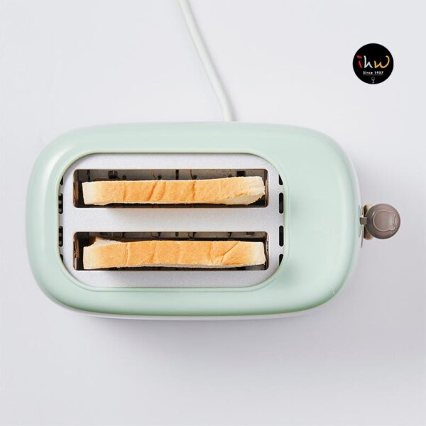 Ocean Bread Toaster 2 Slices with dust Cover - OBTC02W1